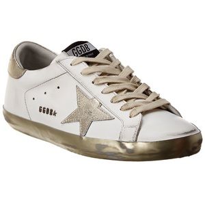 Authentic golden goose superstar sneakers